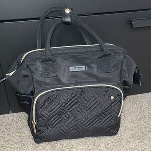 Tourit Black Quilted Lunch Bag